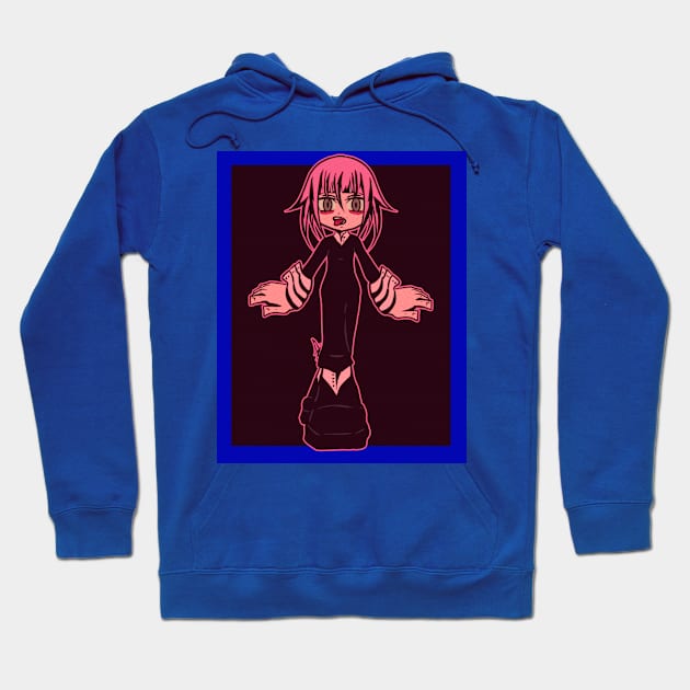 Anime cartoony 18 Hoodie by _1.art_shop